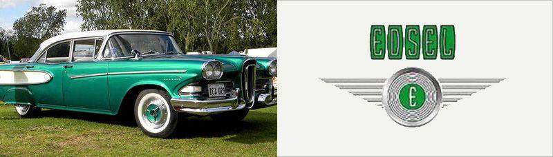 Edsel Logo - Car logos with wings: The Complete List. Car Brand Names.com
