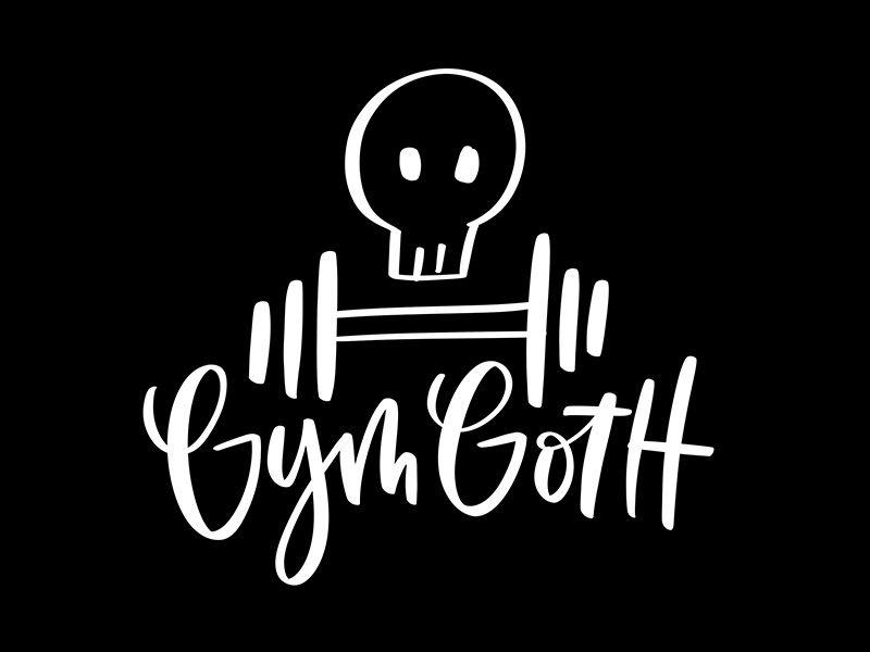 Goth Logo - Gym Goth by Letters by Julia on Dribbble