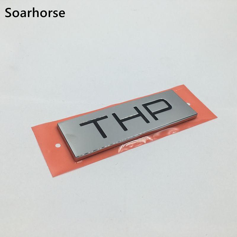THP Logo - US $9.31 18% OFF|Soarhorse Car styling For Peugeot 3008 508 207 THP Logo 3D  Metal Car Rear Trunk Lid Emblem Badge Sticker-in Car Stickers from ...