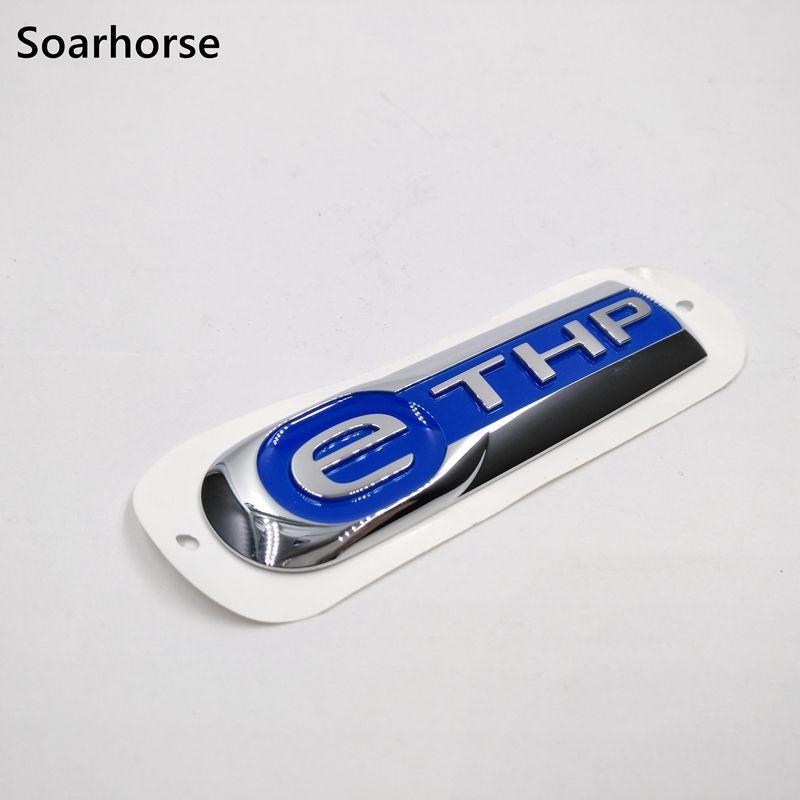 THP Logo - US $9.31 18% OFF. Soarhorse New Style Blue E THP Logo For Peugeot 208 308 408 508 Rear Trunk Emblem Decoration Decal In Car Stickers From Automobiles &