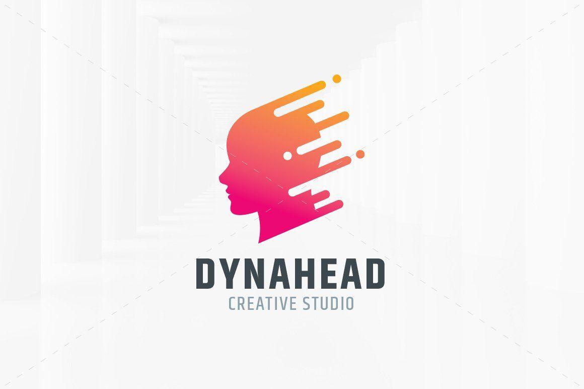 Head Logo - Dynamic Head Logo Template ~ Logo Templates ~ Creative Market