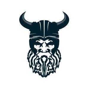 Head Logo - Viking Head Logo