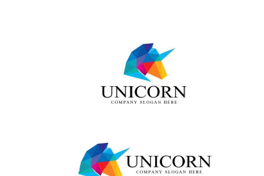 Head Logo - unicorn head