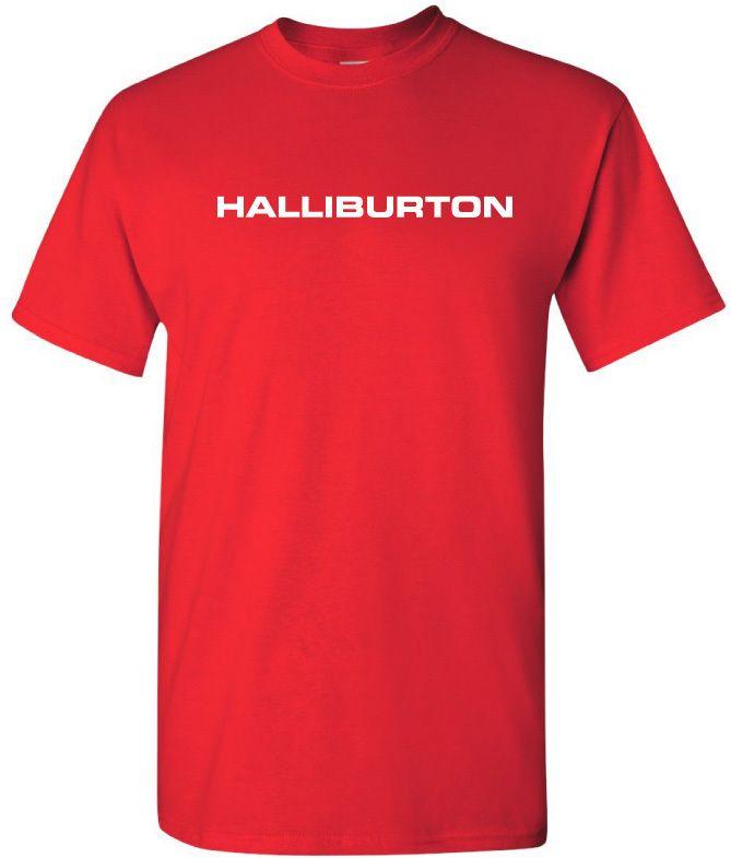 Haliburton Logo - Halliburton Logo Political Funny Retro Cheney T Shirt