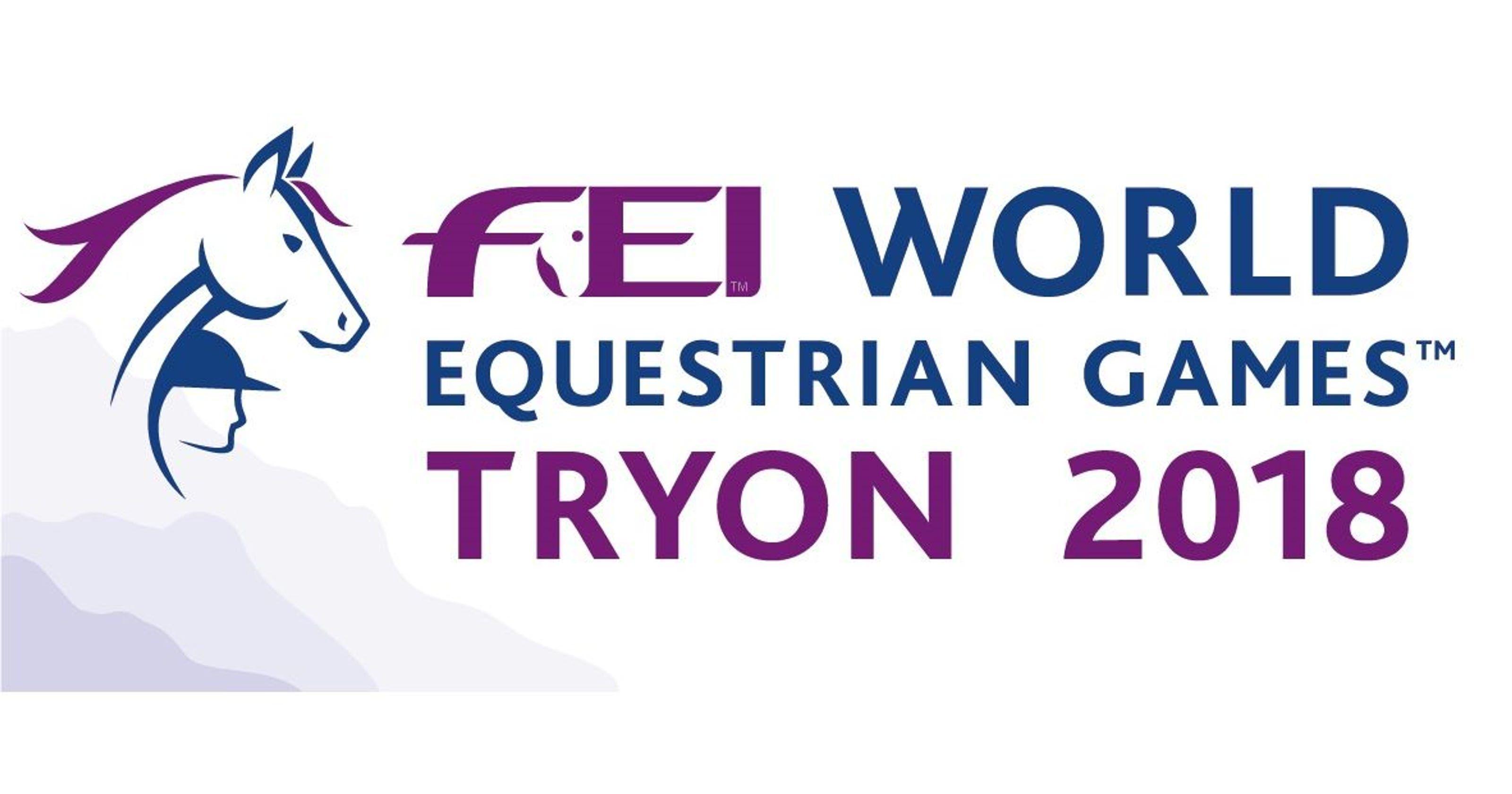 Fei Logo - World Equestrian Games, in Tryon in 2018, unveils logo