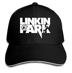 Linkin Park Logo - Chester Bennington Linkin Park Logo Flex Baseball Cap Black
