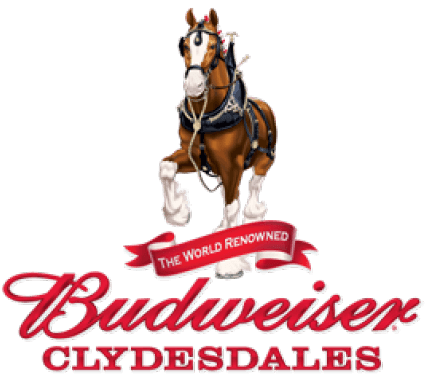 Clydesdale Logo - Budweiser Clydesdales – Miller Ferry