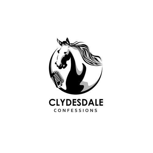 Clydesdale Logo - A Clydesdale gets everyone to confess their secrets on his podcast