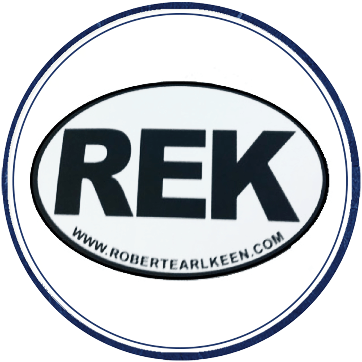 Keen.com Logo - REK Bumper Sticker