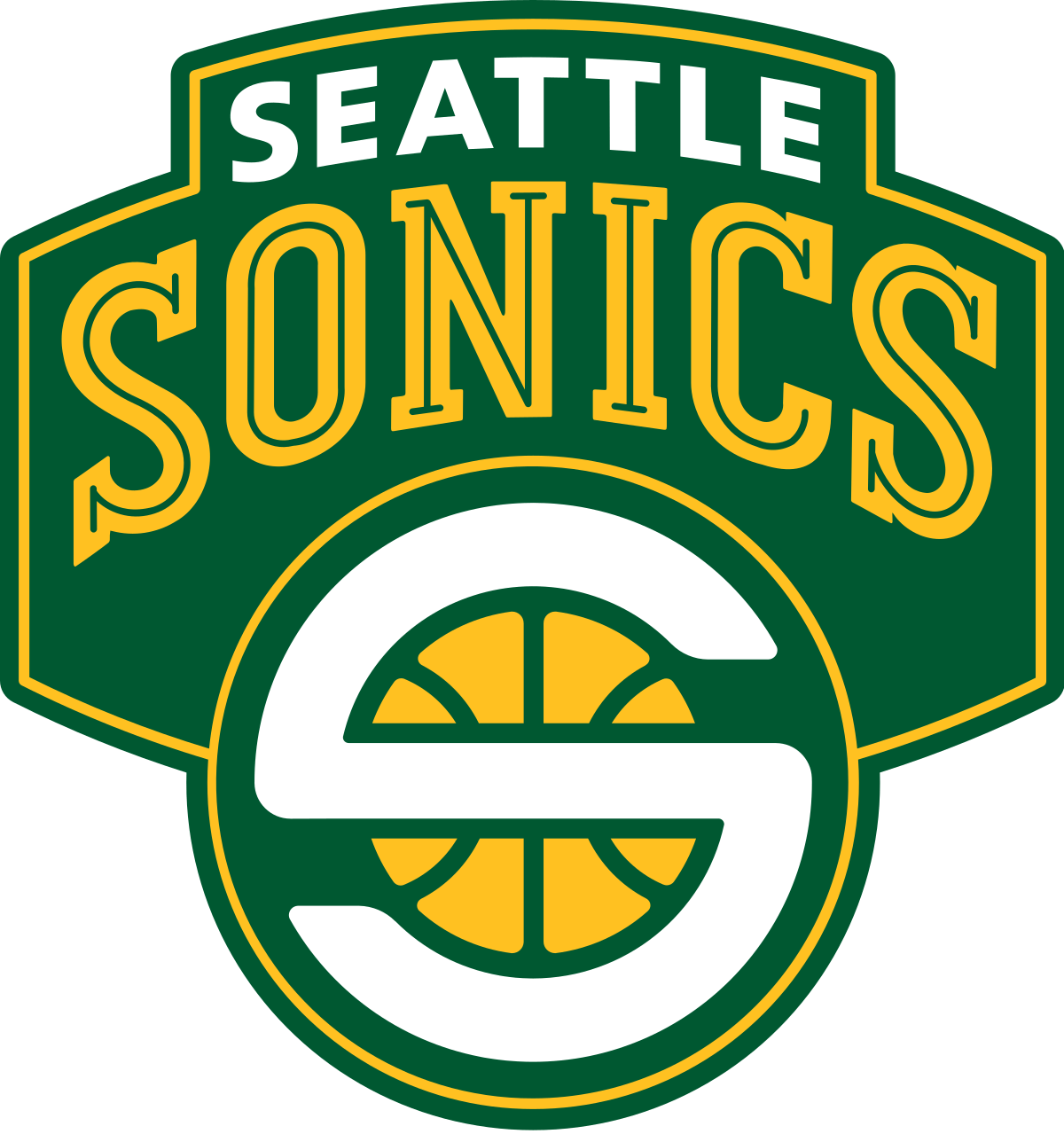 SuperSonics Logo - Seattle SuperSonics