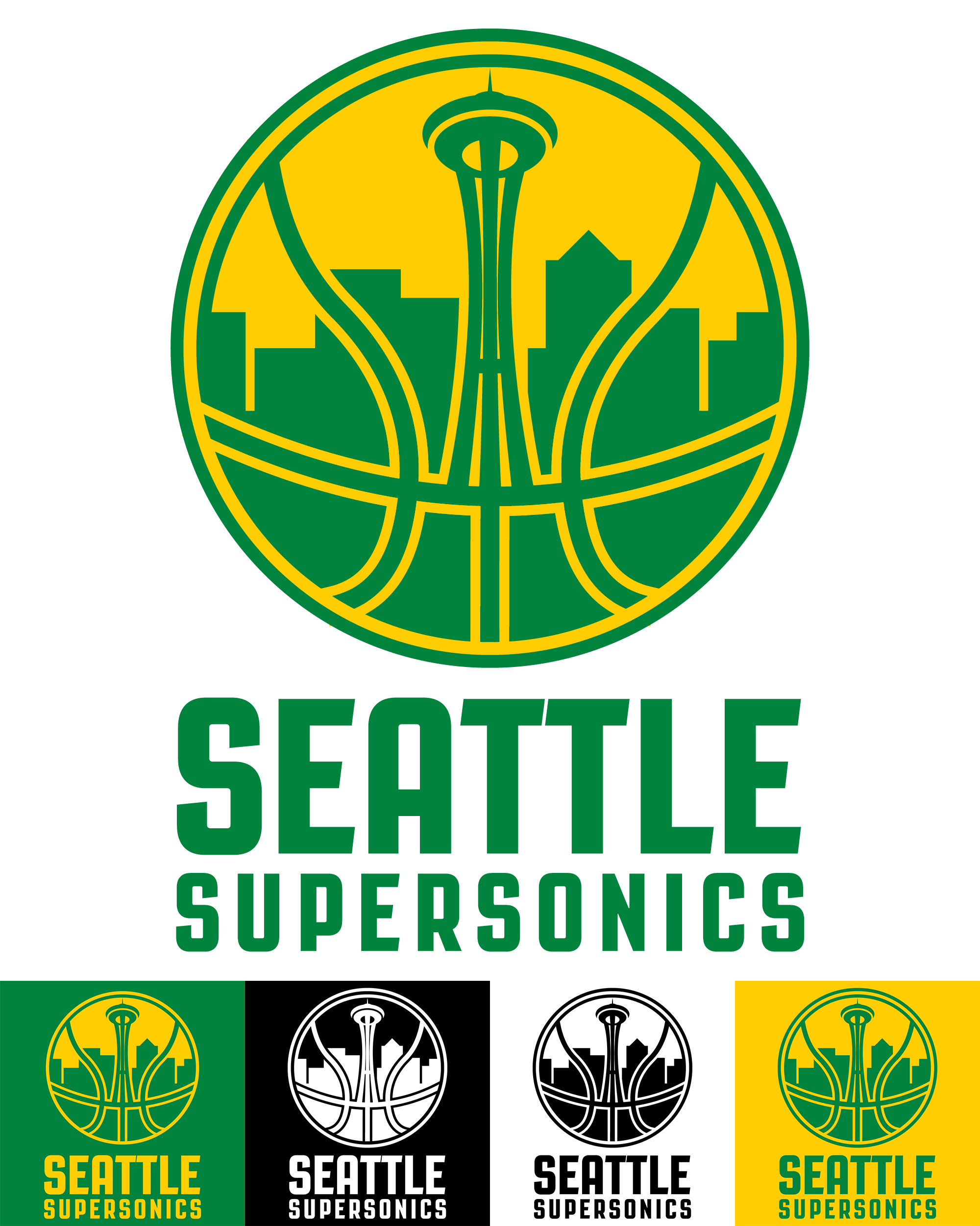 SuperSonics Logo LogoDix