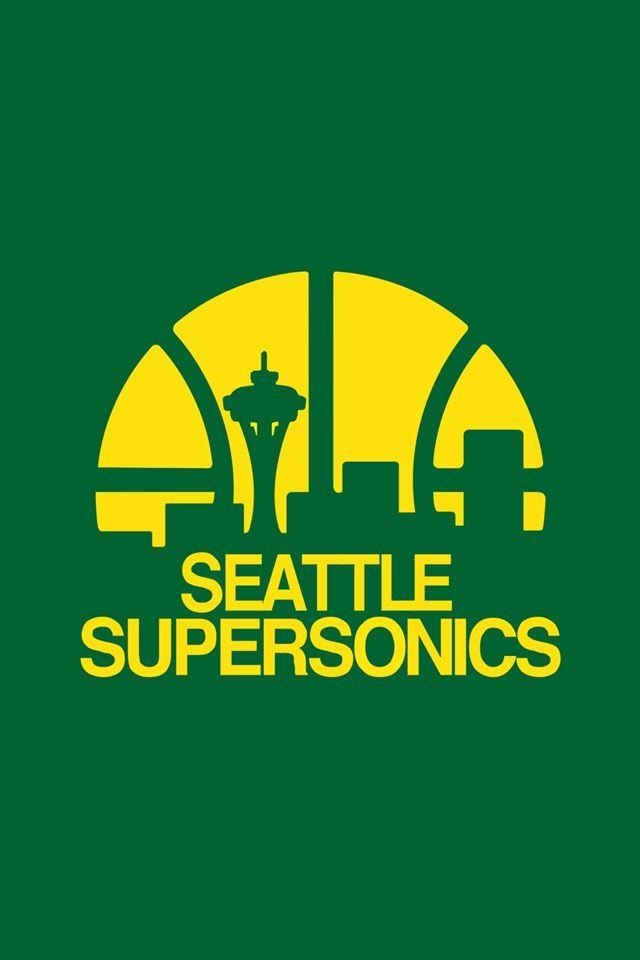 SuperSonics Logo - Seattle Supersonics | seattle supersonics | Nba, Seattle, Seattle ...