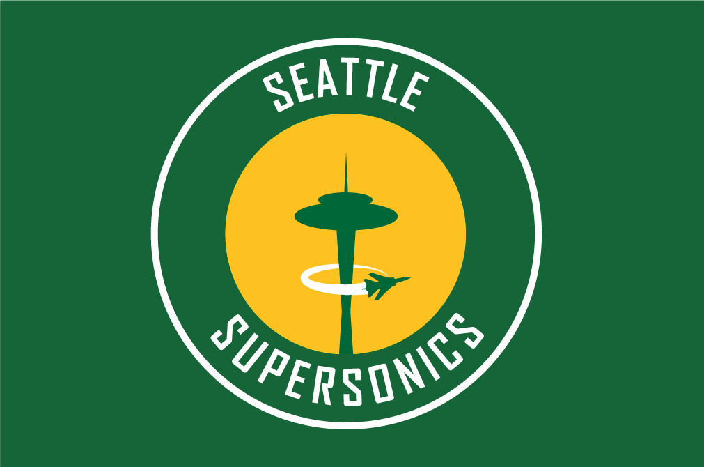 SuperSonics Logo - Seattle Supersonics Redesign on Behance