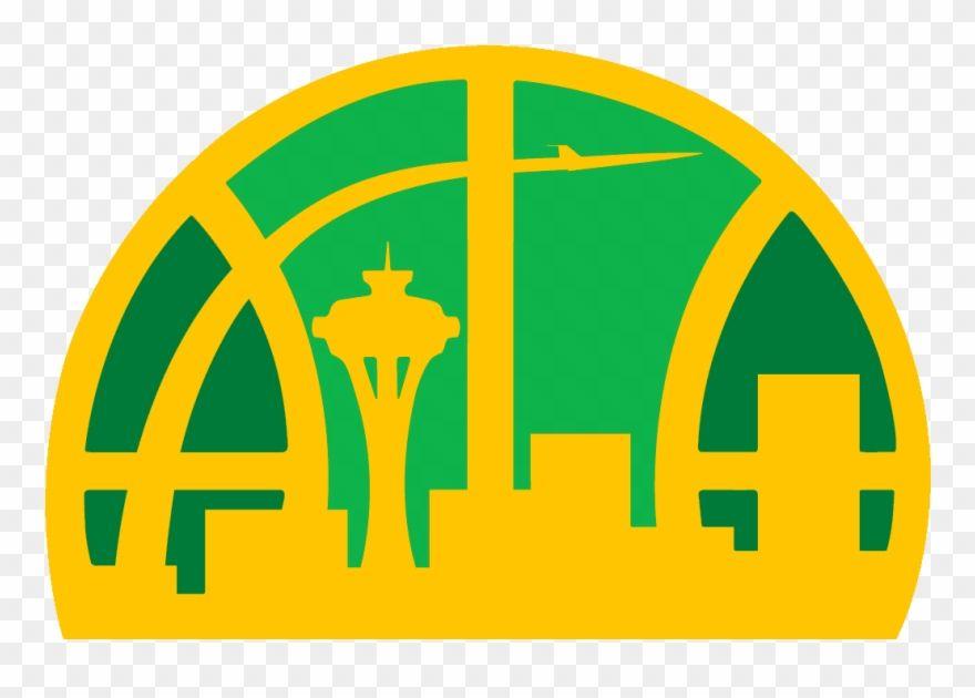 SuperSonics Logo - Seattle, Washington - Seattle Supersonics Logo Nba 2k18 Clipart ...