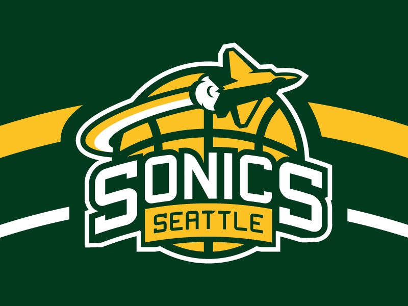 SuperSonics Logo - Seattle Supersonics Concept by Sean McCarthy on Dribbble