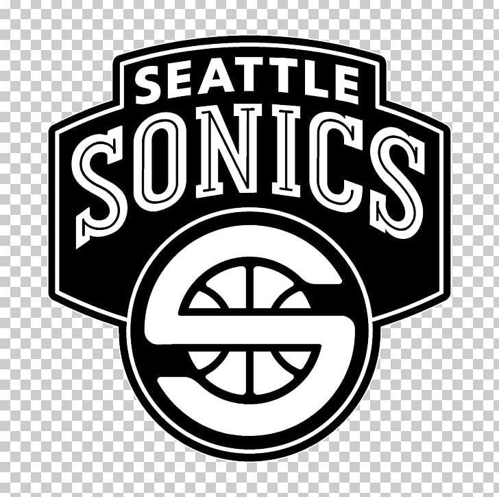 SuperSonics Logo - Seattle Supersonics Logo Brand Font PNG, Clipart, Area, Black And ...