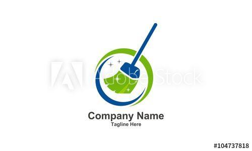 Broom Logo - Tools Cleaning Broom Logo this stock vector and explore