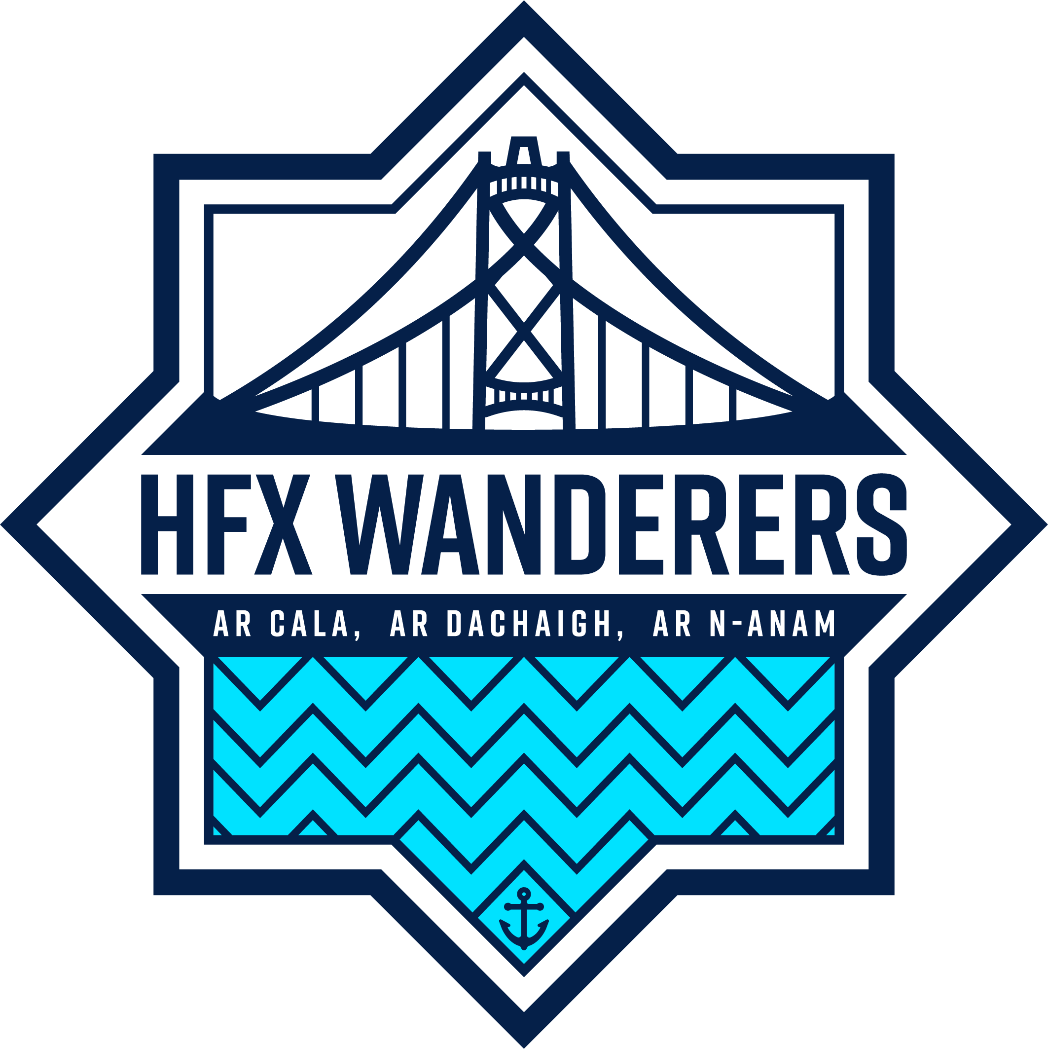 Halifax Logo - Wanderers club crest scores win in CPL logo contest – HFX Wanderers FC