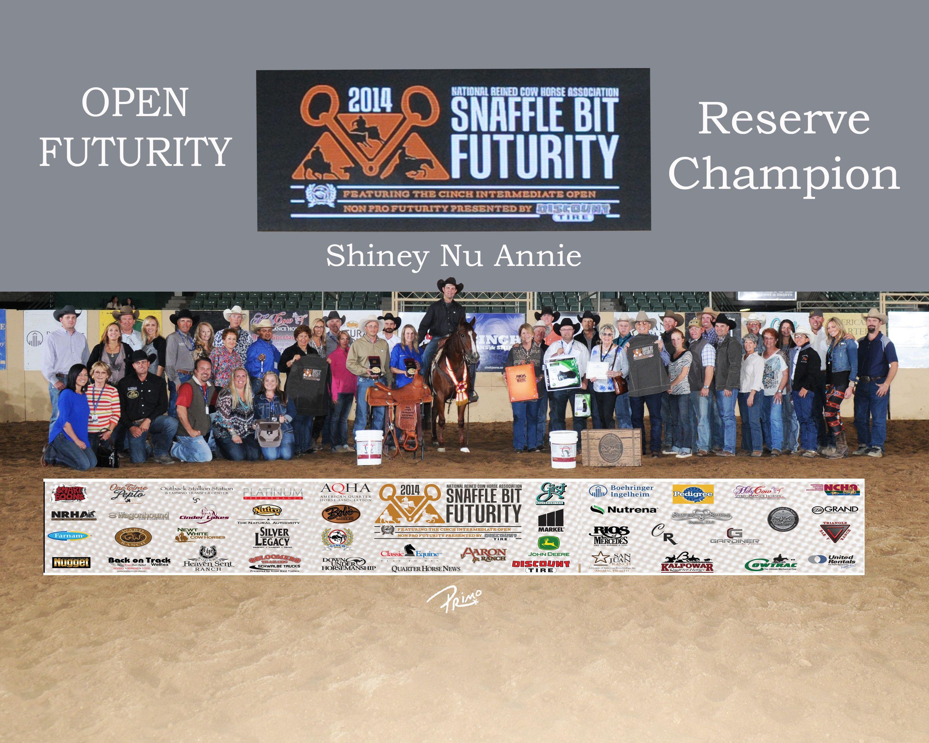 Wagonhound Logo - Snaffle Bit Futurity Open Reserve Champion – Shiney Nu Annie and ...