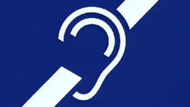 Deaf Logo - Megan Rennoldson says she finds hospitals frustrating because she cannot  hear what is being said