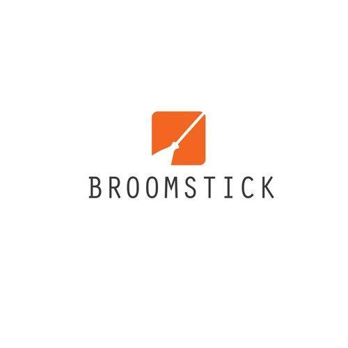 Broom Logo - A fun and challenging design for Broomstick. | Logo design contest