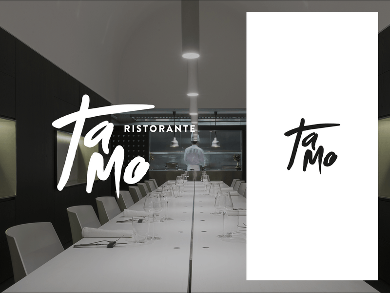 Tamo Logo - Tamo Ristorante - Logo by Davide Di Stefano for Nebulab on Dribbble