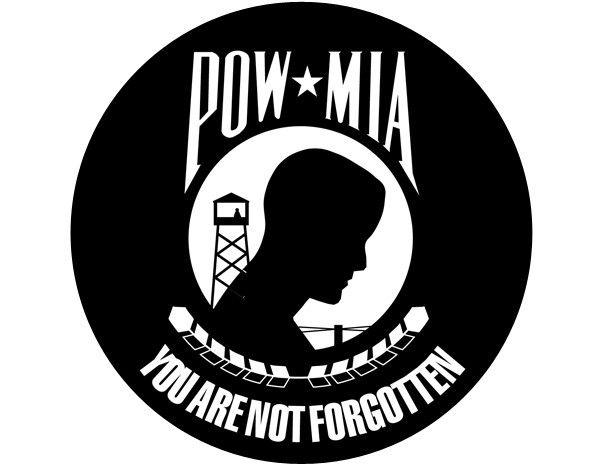 Pow Logo - POW MIA Vietnam Veterans LED Door Projector Courtesy Puddle Logo Lights