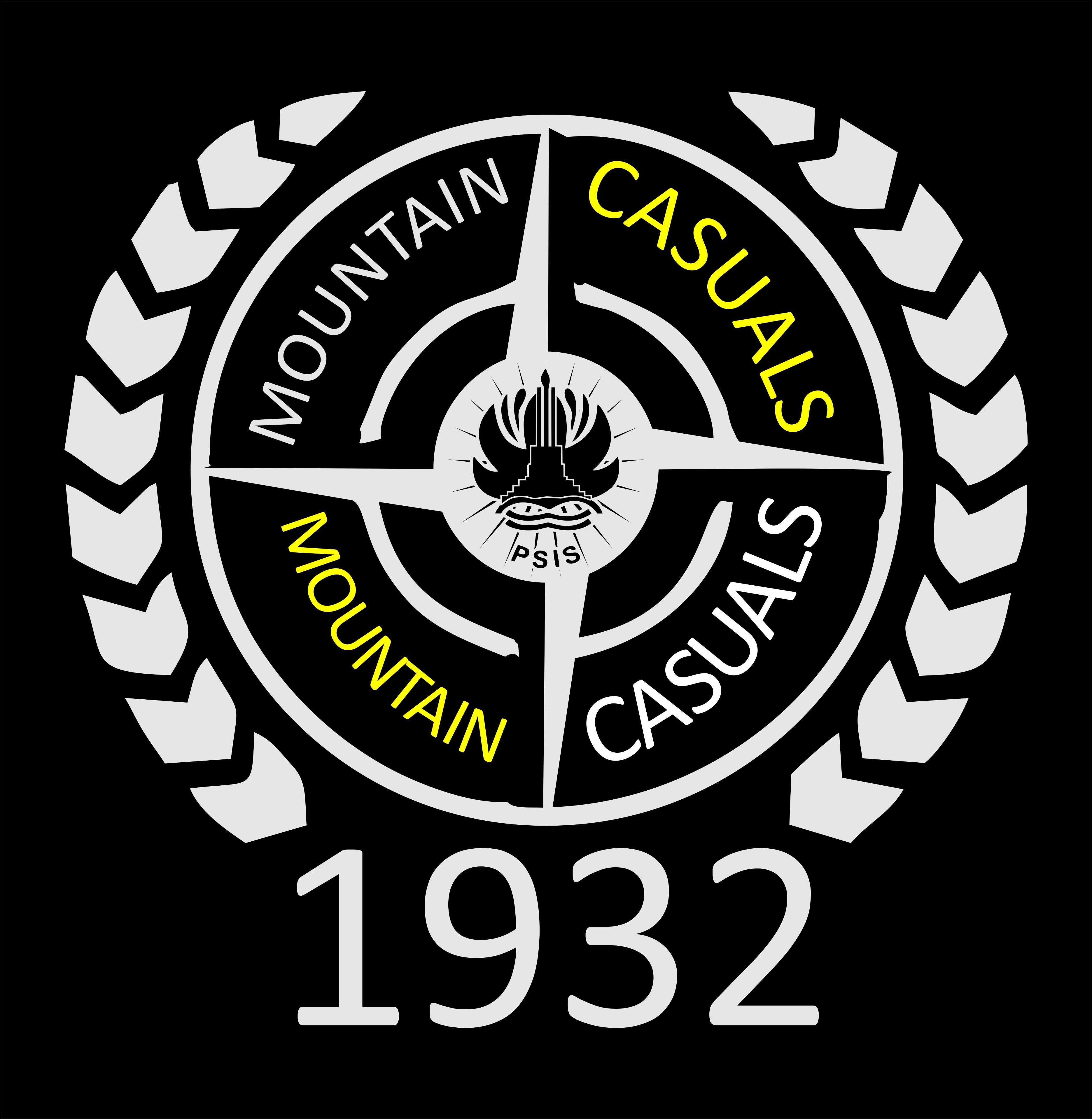 Casual Logo - mountain casual 1932 logo | hooligans 1932
