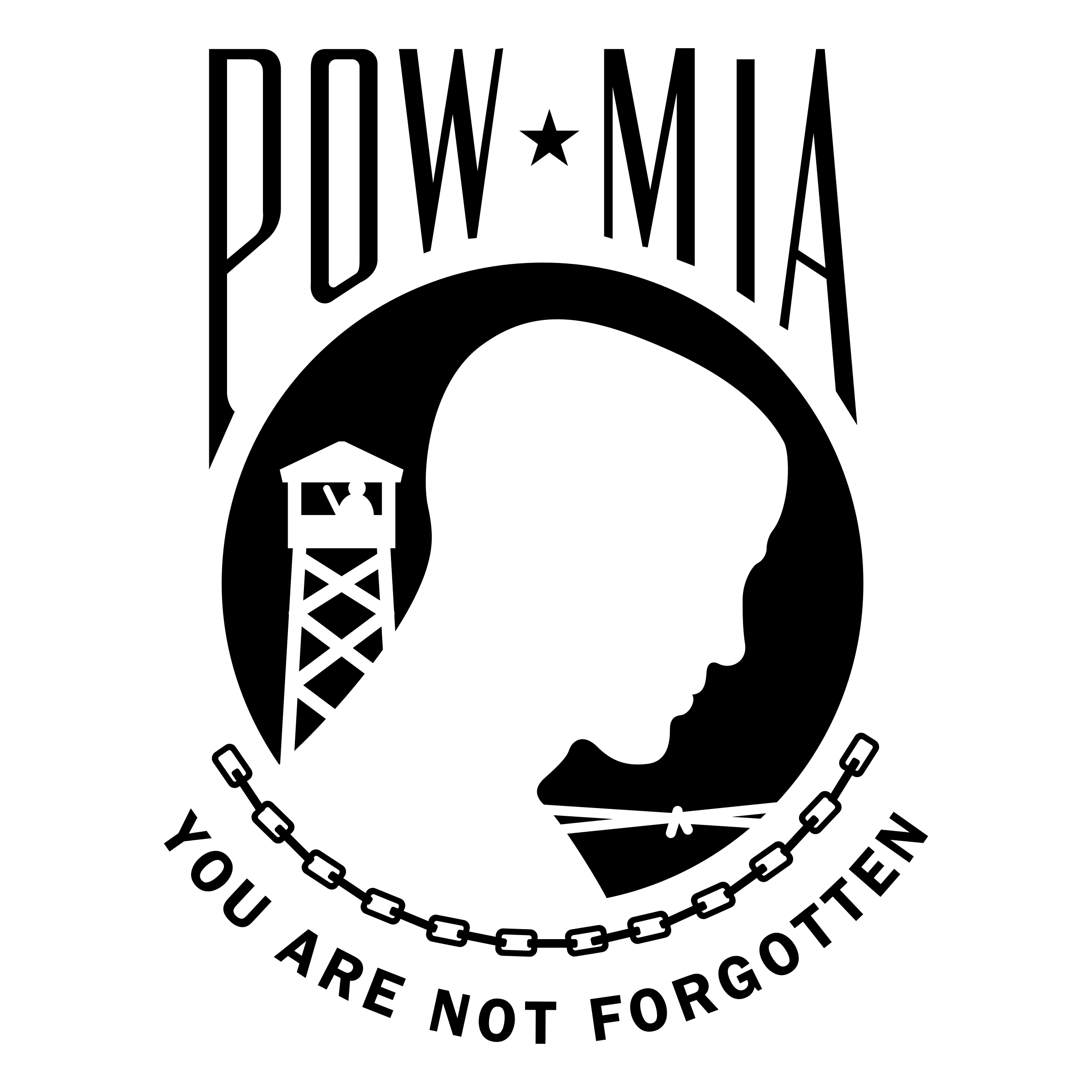 Pow Logo - POW MIA Logo PNG Transparent & SVG Vector - Freebie Supply