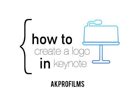 Keynote Logo - How to Create Logos or Graphic Designs in Keynote - YouTube