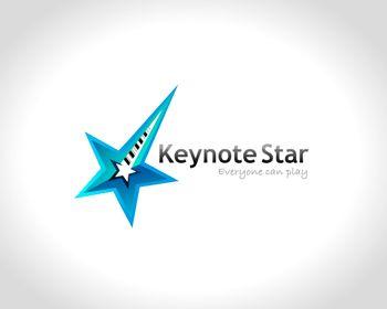 Keynote Logo - Logo design entry number 88 by ilkay. Keynote Star logo contest