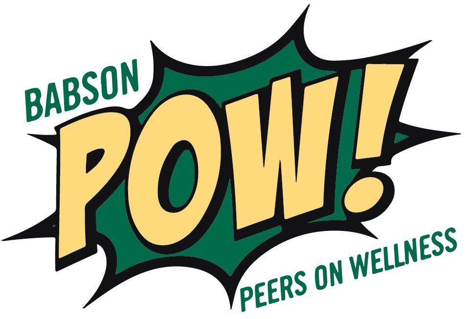 Pow Logo - Peers On Wellness | Babson College
