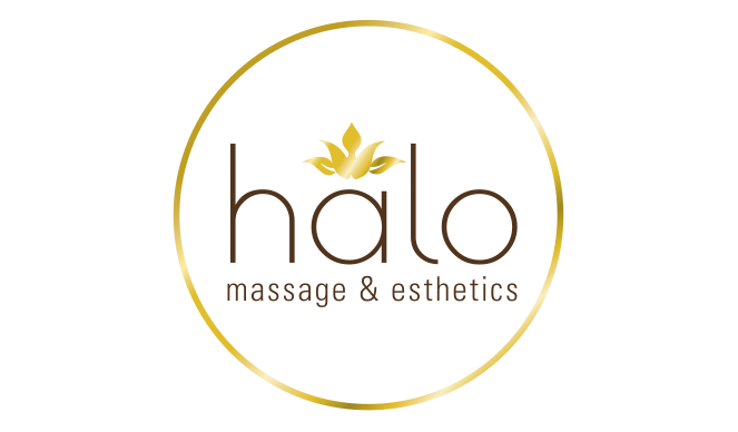 Esthetics Logo - Halo Massage and Esthetics Logo Design