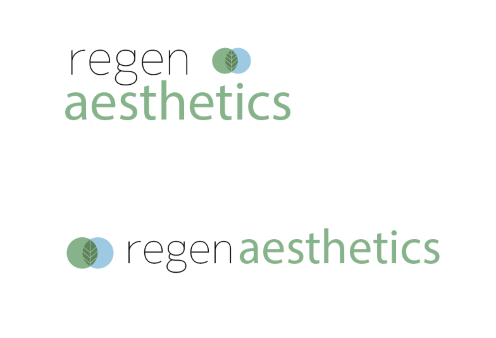 Esthetics Logo - Regen Esthetics: Logo & Website Creative WordPress