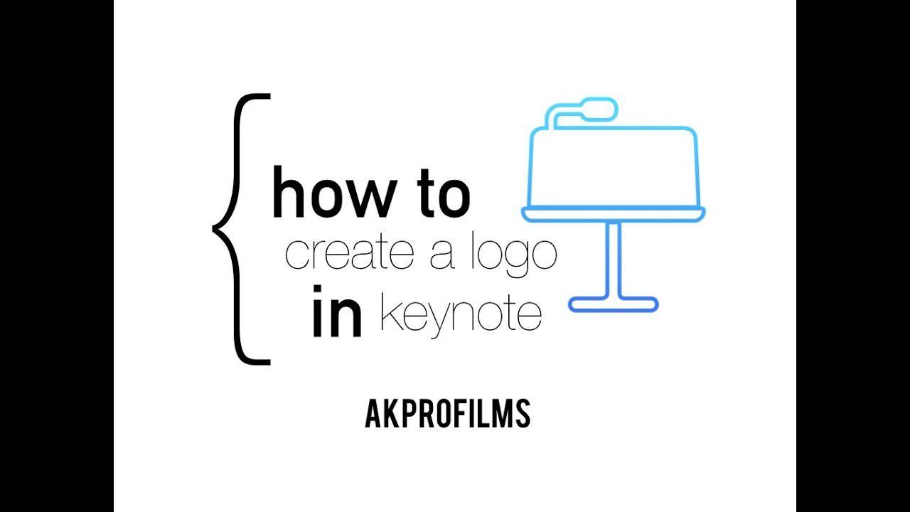 Keynote Logo - How to Create Logos or Graphic Designs in Keynote