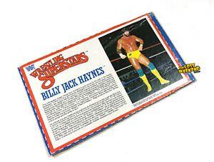 LJN Logo - Details about WWF LJN Billy Jack Haynes Wrestling Superstars Bio Card Only  1987 Figure