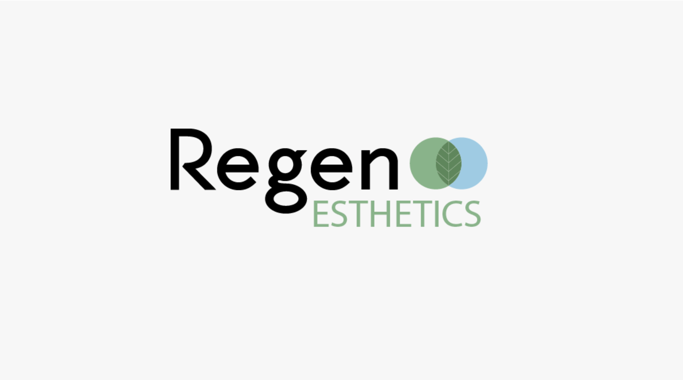 Esthetics Logo - Regen Esthetics: Logo & Website - Wooster Creative ~ WordPress ...
