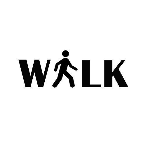 Walk Logo - walk #logo #verbicon. Verbicon. Typography logo, Graphic design