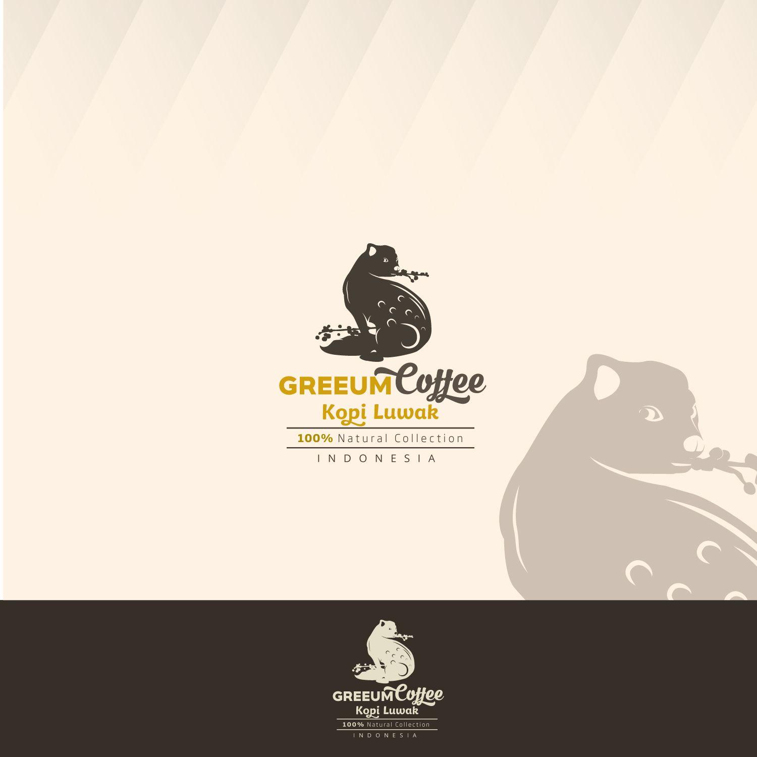 Luwak Logo - Sribu: Logo Design - Desain Logo Untuk Kopi Luwak Indonesia