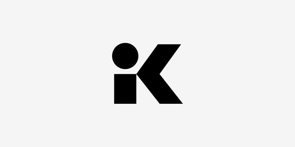Ik Logo - IK / Logo ('18) design studio 1