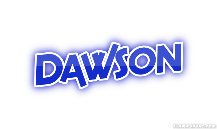 Dawson Logo - United States of America Logo | Free Logo Design Tool from Flaming Text
