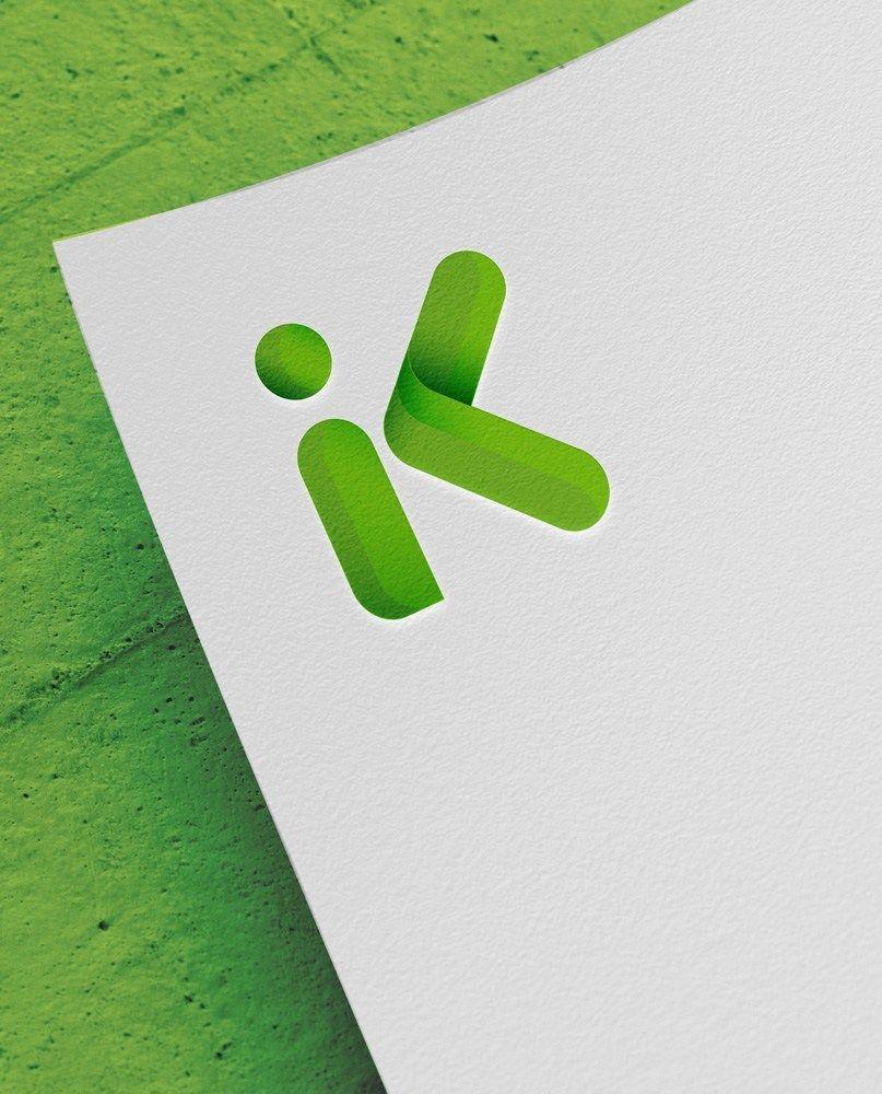 Ik Logo - IK Monogram Logo