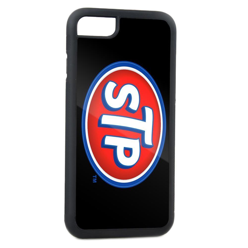 STP Logo - Rubber Cell Phone Case Logo FCG Black Blue White Red