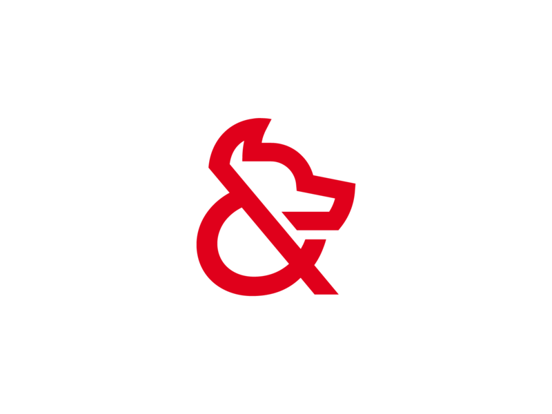 Ampersand Logo - Wolf + Ampersand Logo V.2 by Bram Huinink on Dribbble