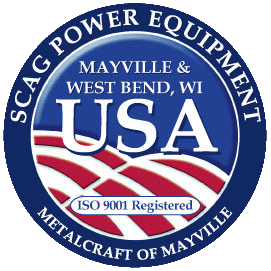 Scag Logo - Scag Power Equipment - Simply The Best Commercial Zero Turn Lawnmowers.