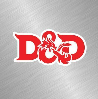 Ampersand Logo - Dungeons and Dragons Vinyl Decal Sticker Logo Game Fantasy Car Dice D&D 107