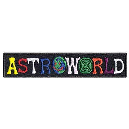 Astroworld Logo - Astroworld Box Logo Embroidered Iron On Patch