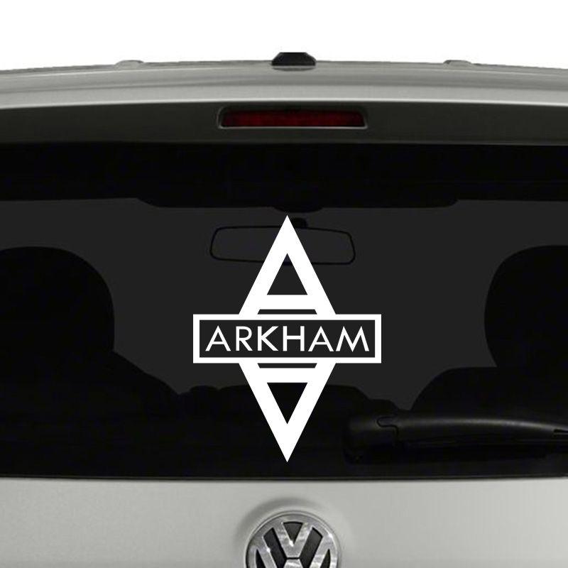 Asylum Logo - Batman's Arkham Asylum Logo Vinyl Decal Sticker