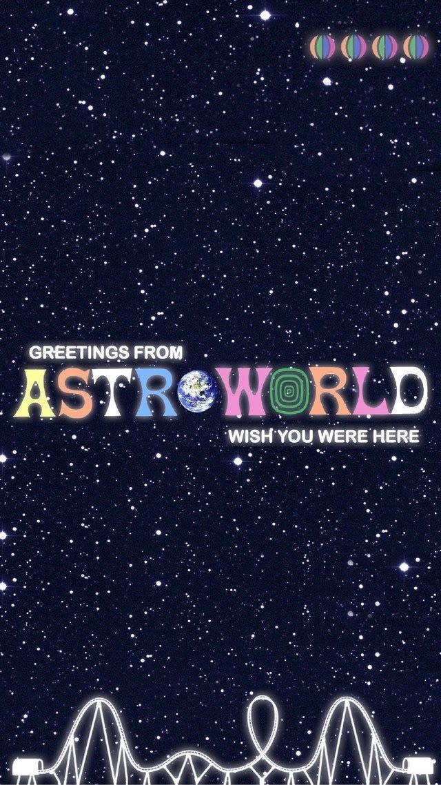 Astroworld Logo - request] Can someone put the astroworld Logo halfway to the bottom ...