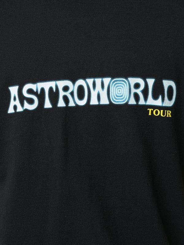 Astroworld Logo - Travis Scott Astroworld Astroworld Tour T Shirt £57 Online